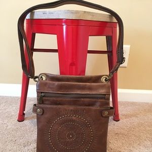 Patricia Nash Francesca Cognac Crossbody